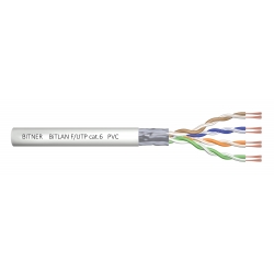 Kabel BITLAN cat.6+ F/UTP PVC 350MHz, 25 lat gwarancji